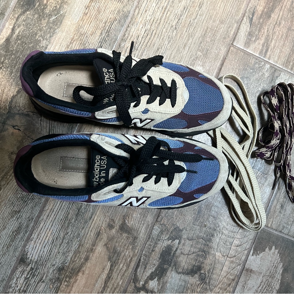New Balance 993 Limited Edition Aime Leone Dore. Comes With Two Extra Laces.